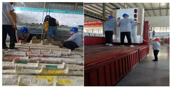 工人装车发货,为高 效运营加码!